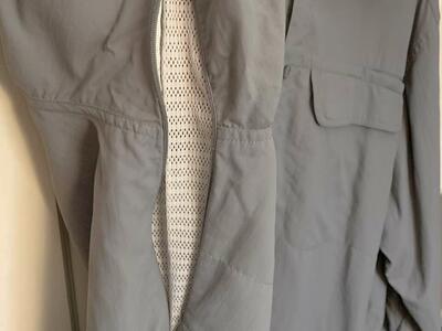 REI Fishing Shirt Mens XXL Nylon With Poly Mesh
