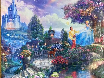 Thomas Kinkade Cinderella 750 Pc Puzzle