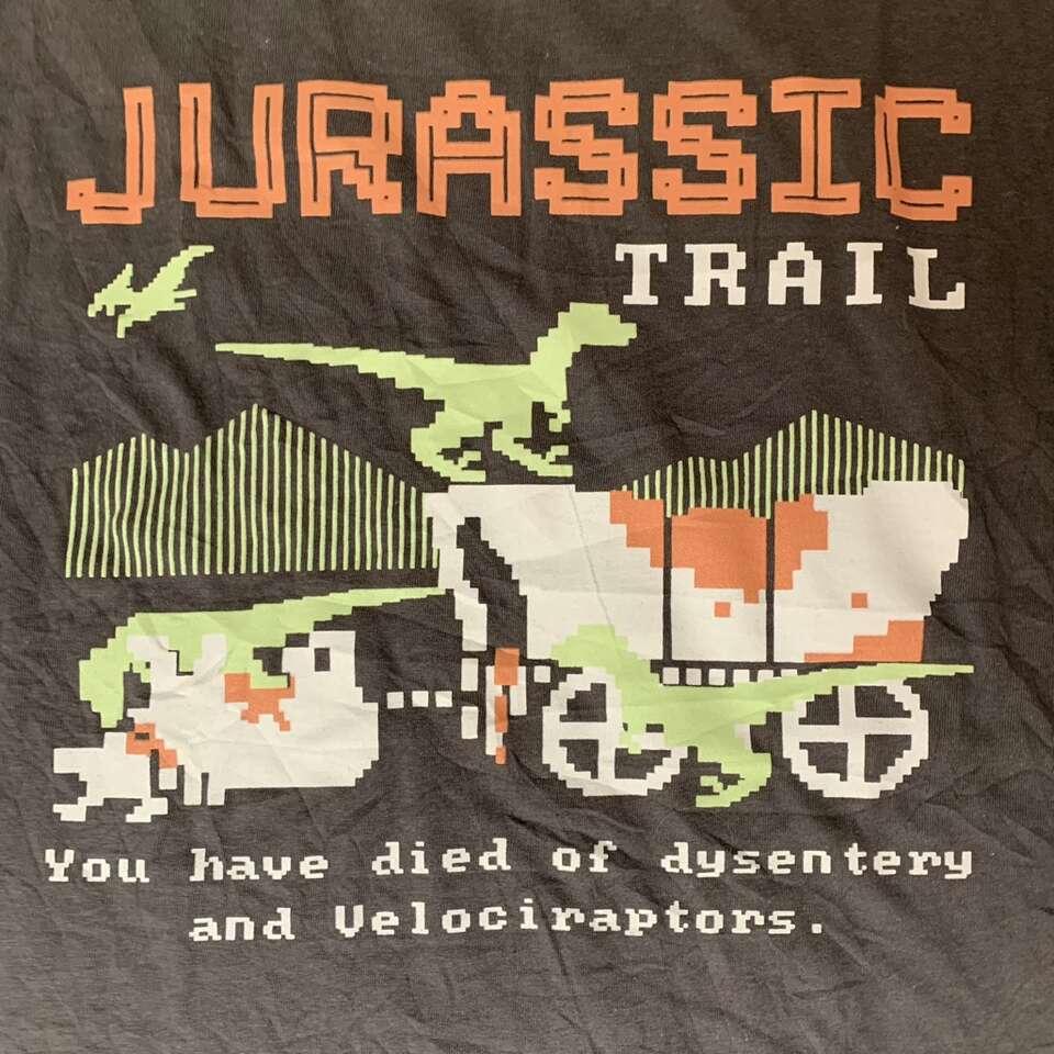 Jurassic Trail T Shirt Size Large Cotton