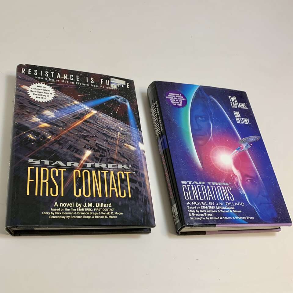 Star Trek 1st Eds Generations And First Contact