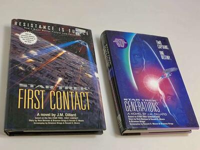 Star Trek 1st Eds Generations And First Contact