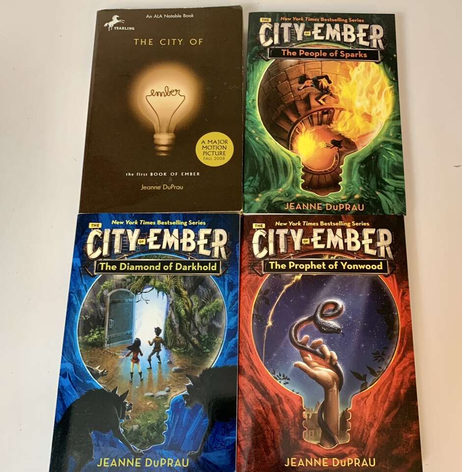 City Of Ember Books 1-4 Paperbacks