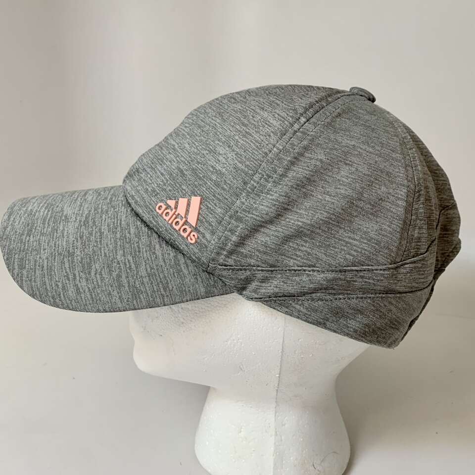 Adidas Climalite Hat Gray Pink Logo