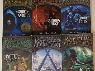 Ranger's Apprentice Books 1,2,3,4,9