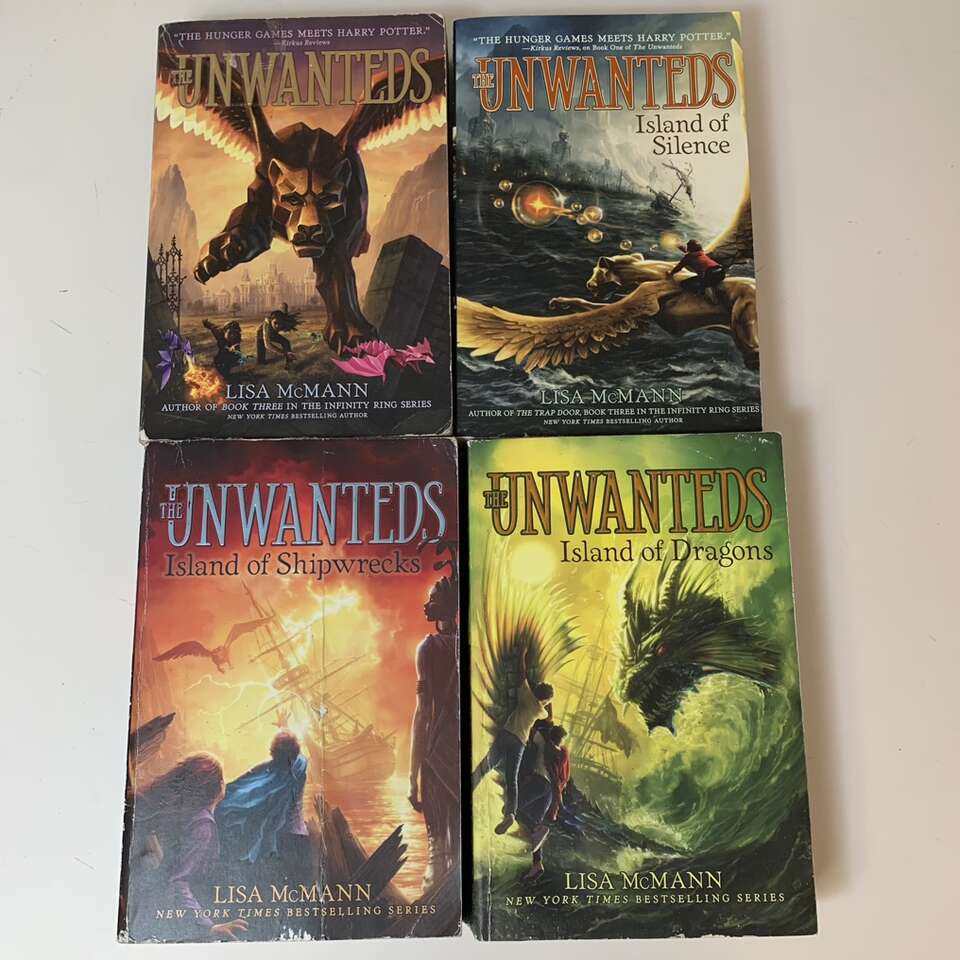 The Unwanteds Softcovers Books 1,2,4,5,7