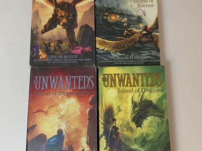 The Unwanteds Softcovers Books 1,2,4,5,7