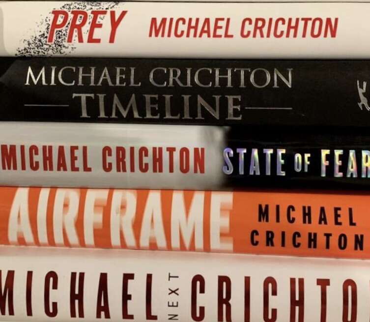 Michael Crichton Books HCDJ 12 Dollars Each