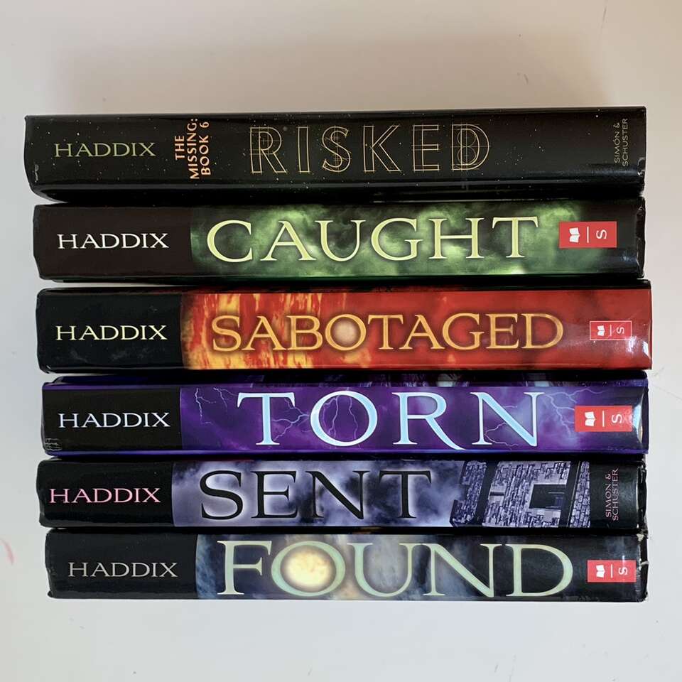 The Missing By Haddix Books 1-6 Hardcover Set