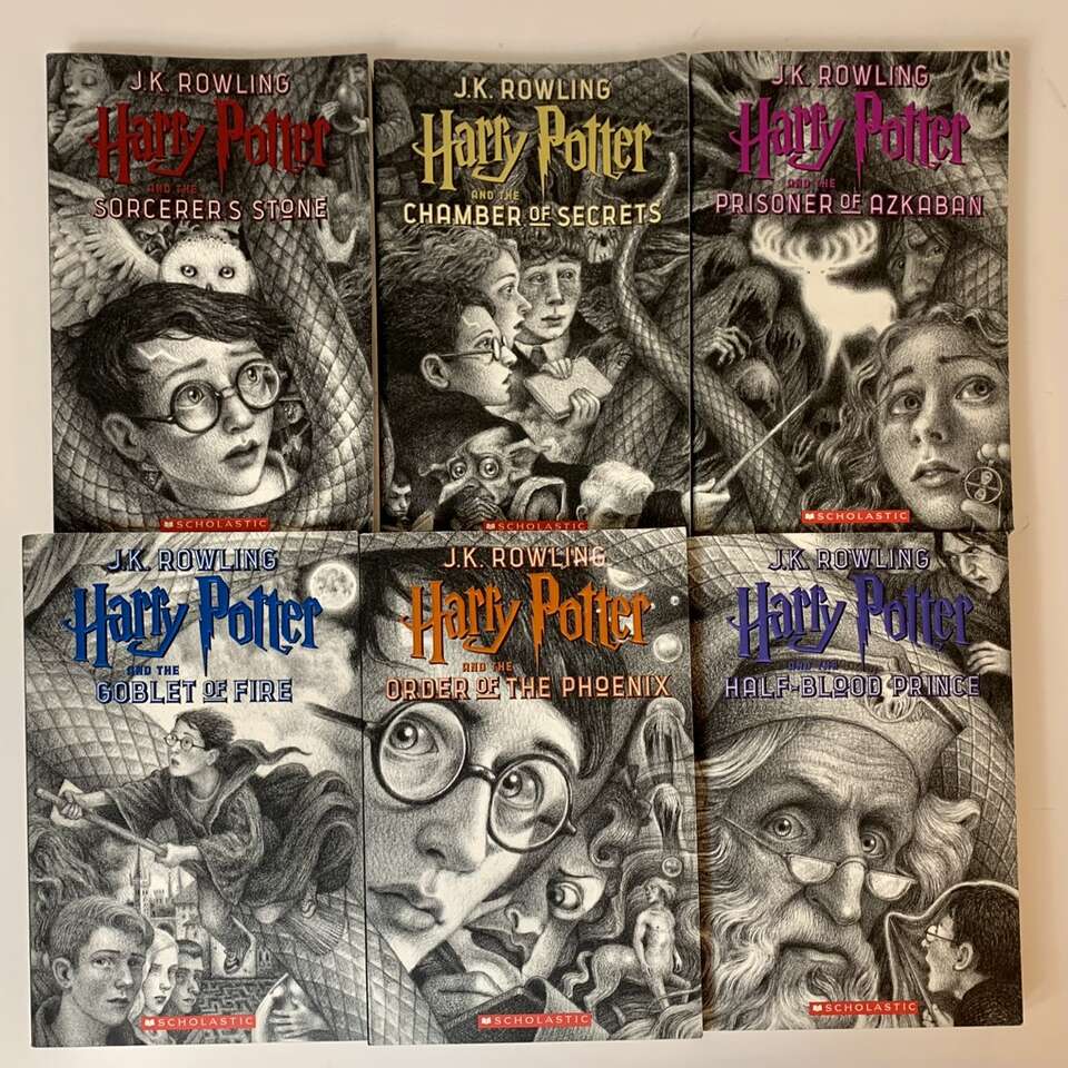 Harry Potter Books 1-6 Special Editions