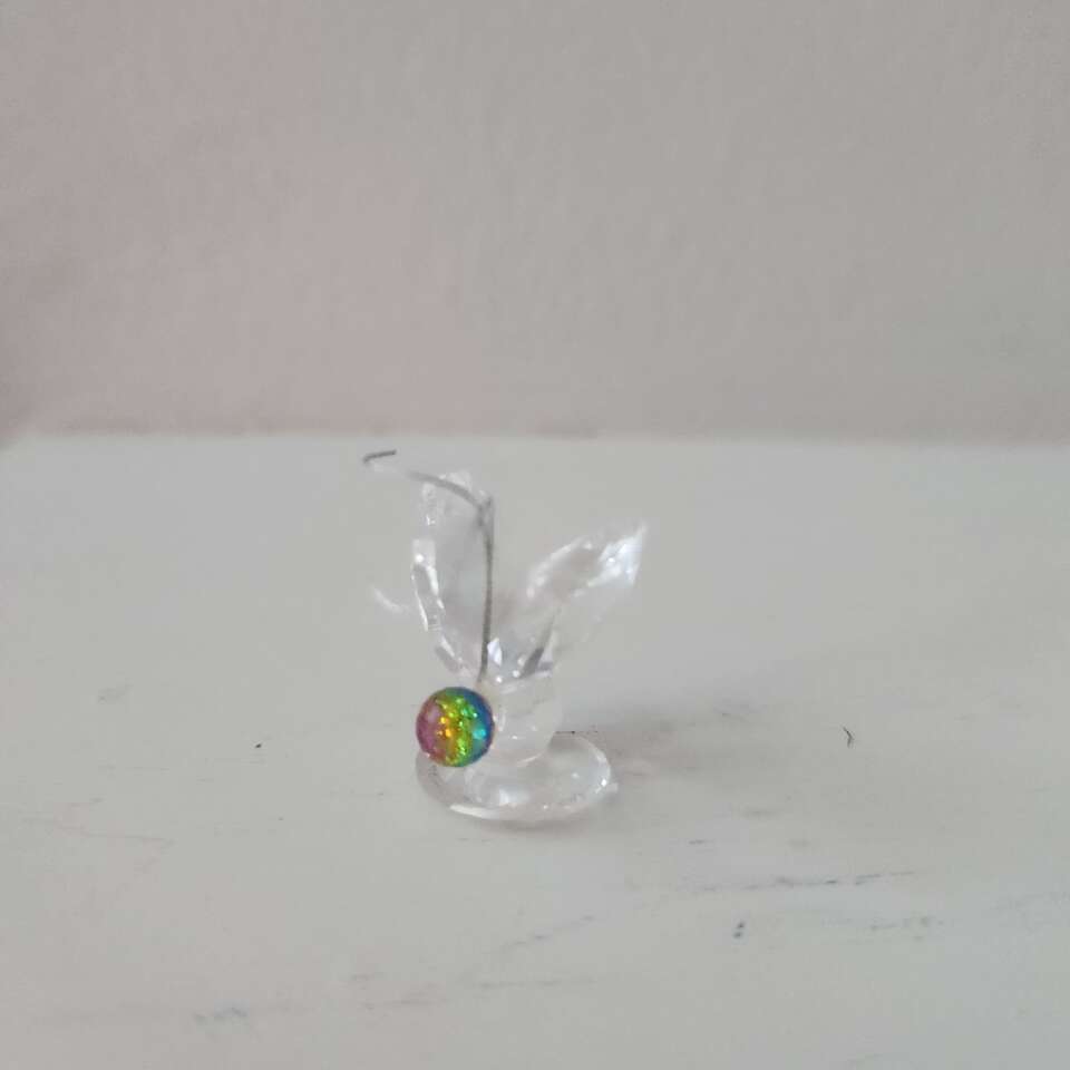 Genuine Iris Arc Crystal Butterfly