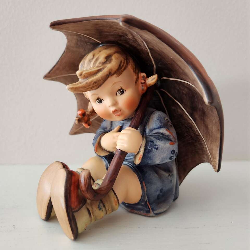 Umbrella Girl Hummel Figurine