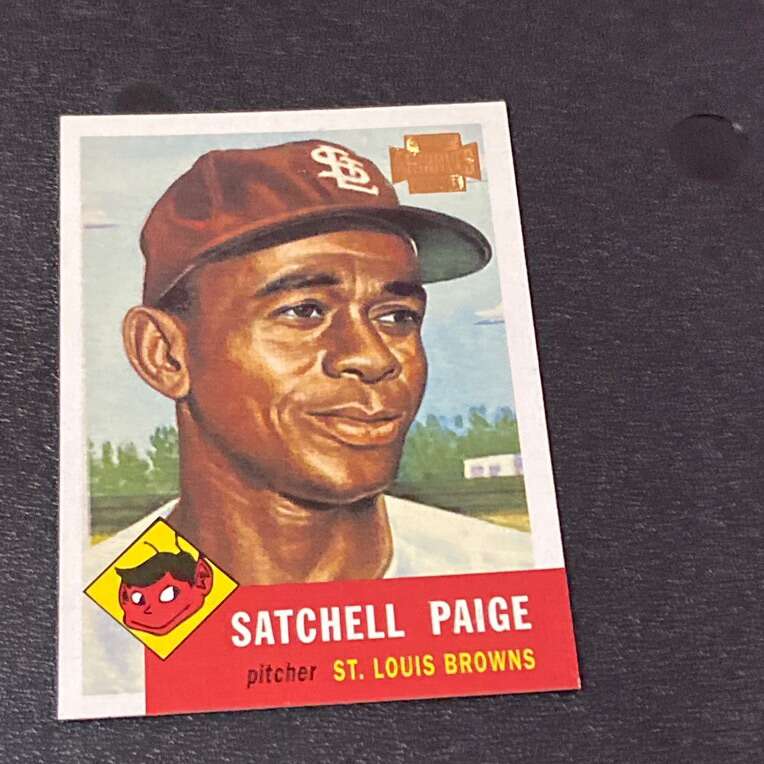 SATCHELL PAGE Vintage Baseball Card
