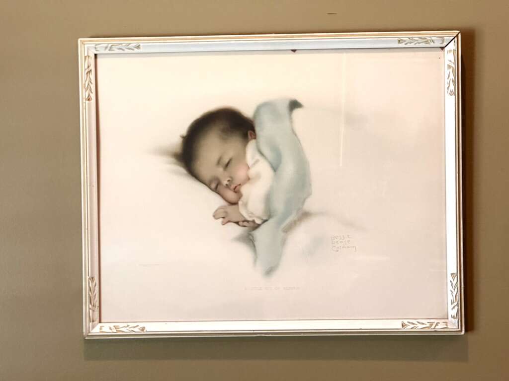 Beautiful Vintage Litho By Bessie Pease Gutmann