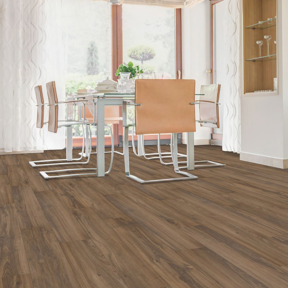 New Mohawk Home Ceylon Oak Waterproof Rigid Luxury Vinyl Plank Flooring