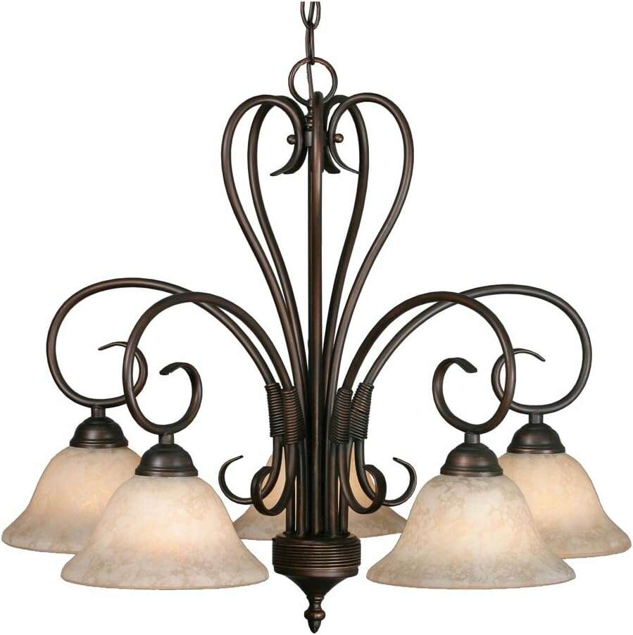 Golden Lighting Homestead Collection Lights Chandelier and Over-the-Counter Pendants