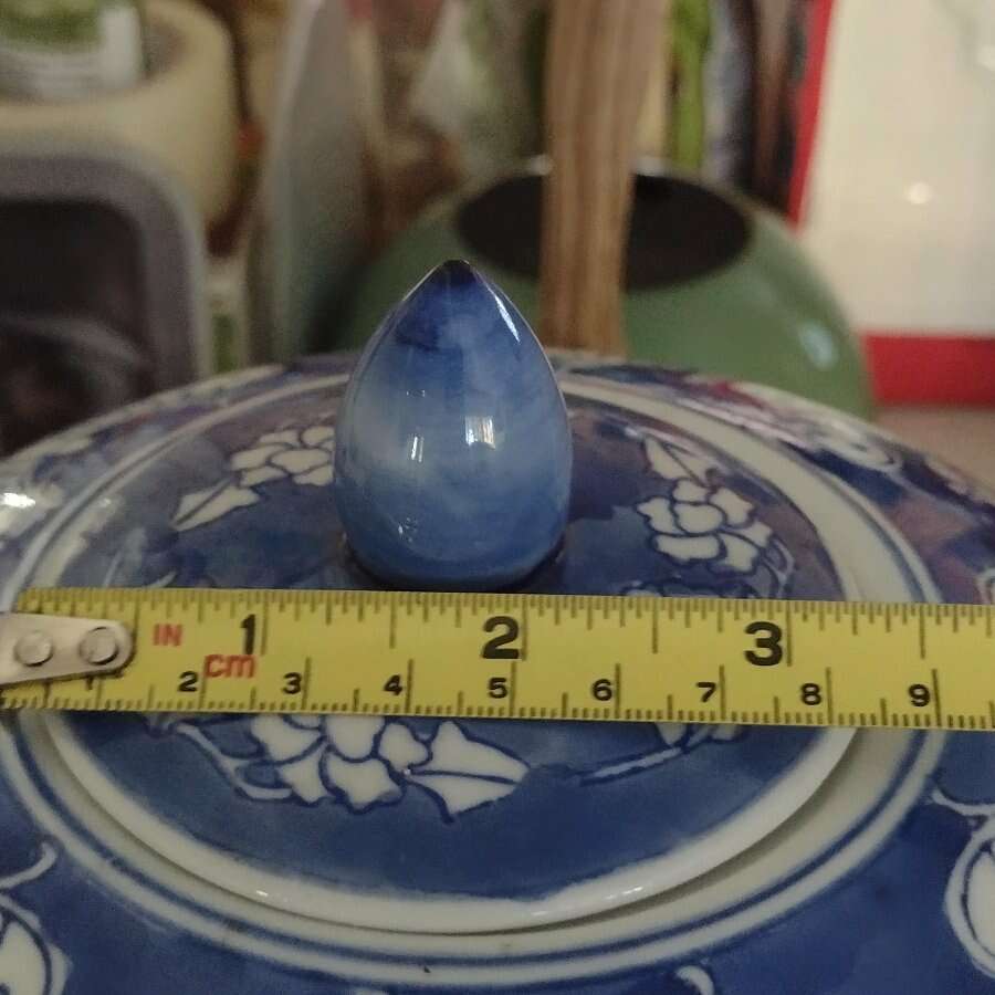 Handcrafted ginger jar vase