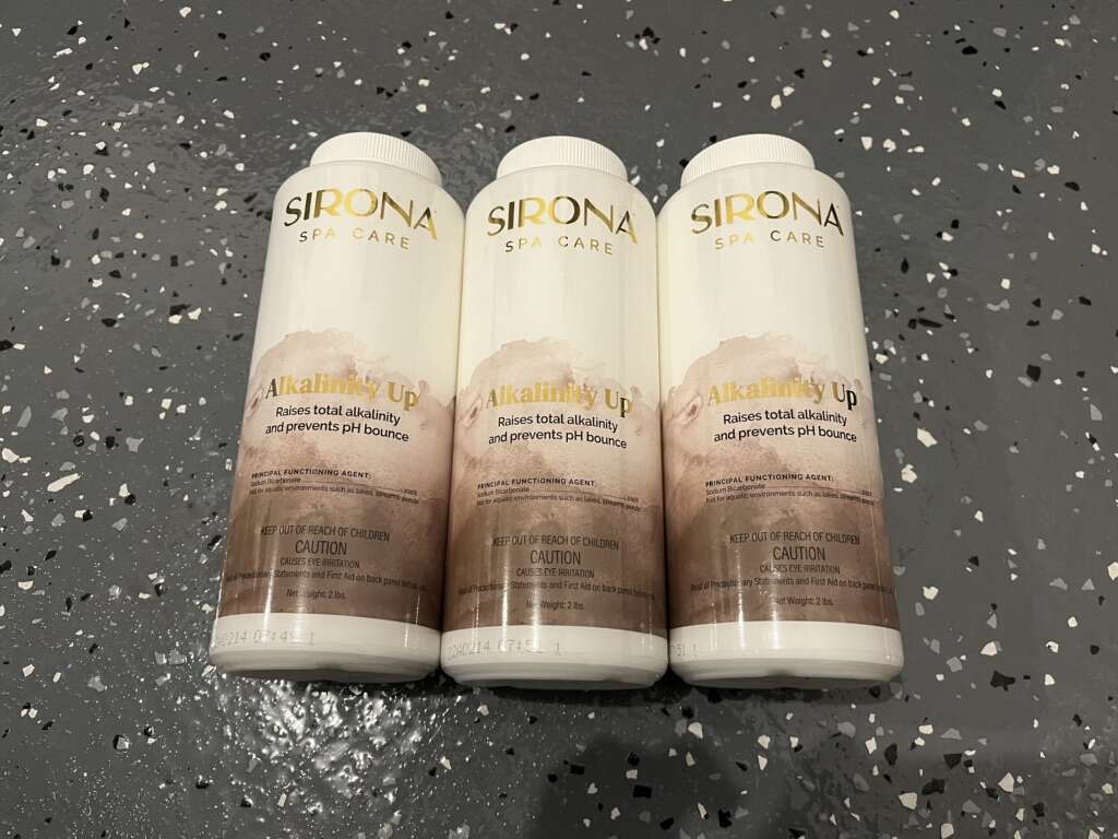 Sirona Spa Chemicals - Alkalinity Up 3 Pack
