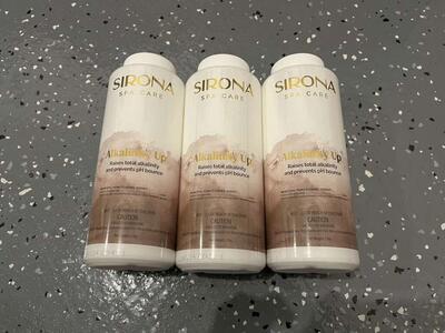 Sirona Spa Chemicals - Alkalinity Up 3 Pack