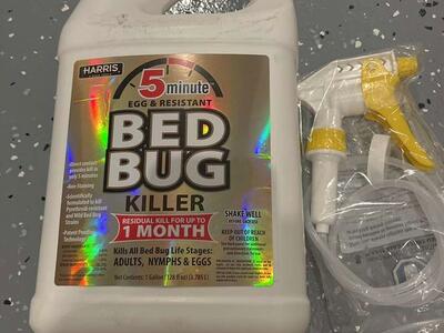 Bed Bug Killer, Harris 5 Minute