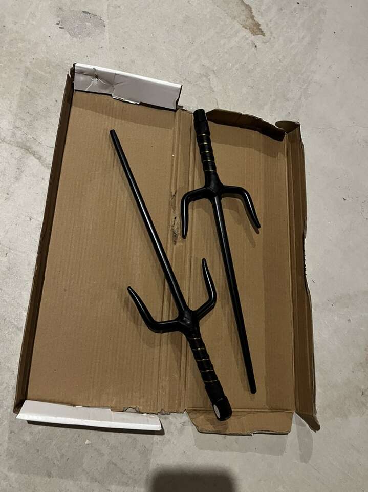 Octagon Metal Martial Arts Sai Daggers - Set Of 2