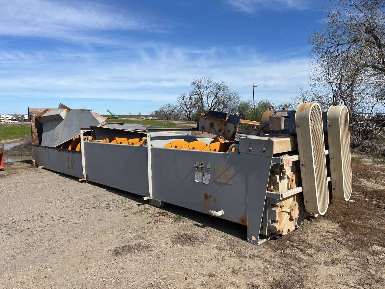 2005 Trio Twin TTW3625 Sand Screw 36 inch 25 ft Fine Material Washer # 3937