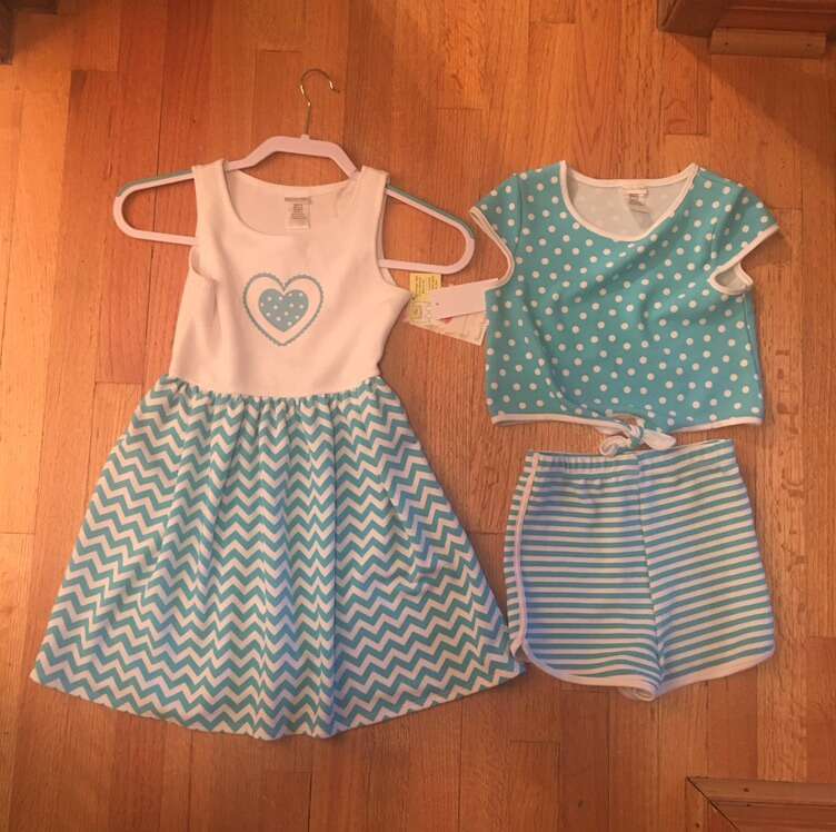 New Girls 3 Piece Dress Size 6