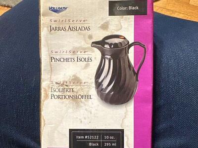 New Milk Or Coffee Pot In The Box