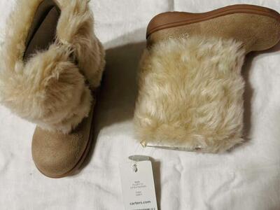 New Carter's Girl's Size 7 Boots