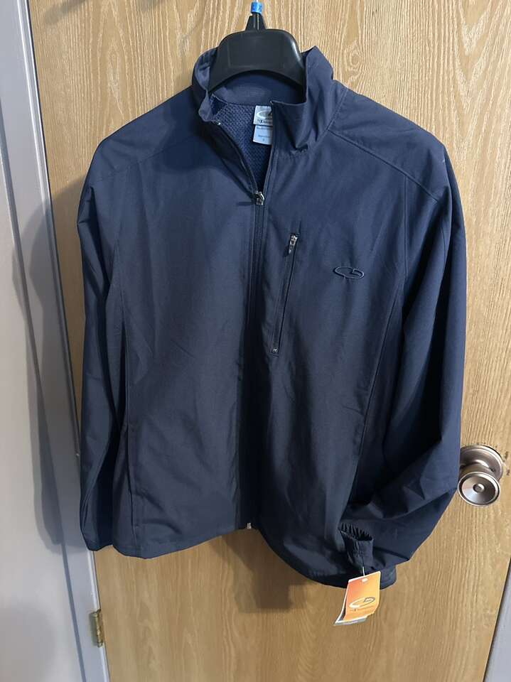 NWT navey Men's Rain/ wind Coat