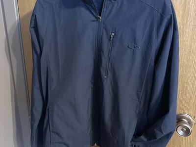 NWT navey Men's Rain/ wind Coat