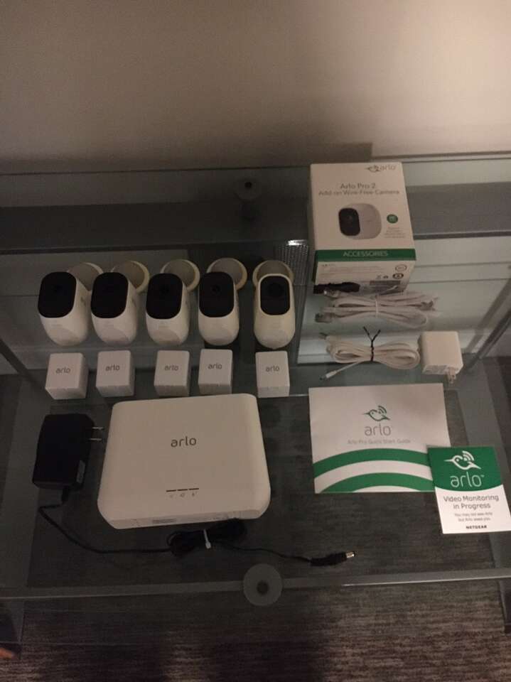 Arlo Video Doorbell & 5 Camera System
