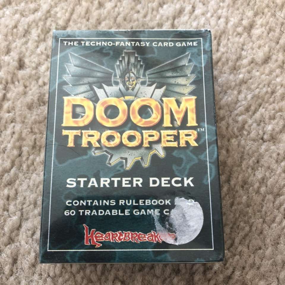 Doom Trooper TCG Starter Decks & Booster Packs | Trading Cards And