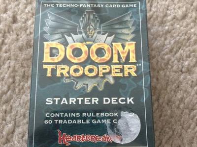 Doom Trooper TCG Starter Decks & Booster Packs