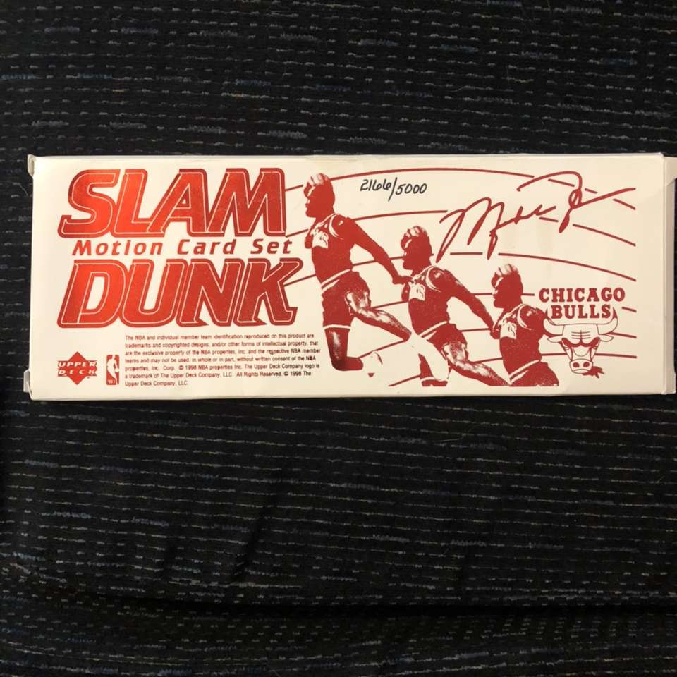 Michael Jordan Slam Dunk Motion Set 1998