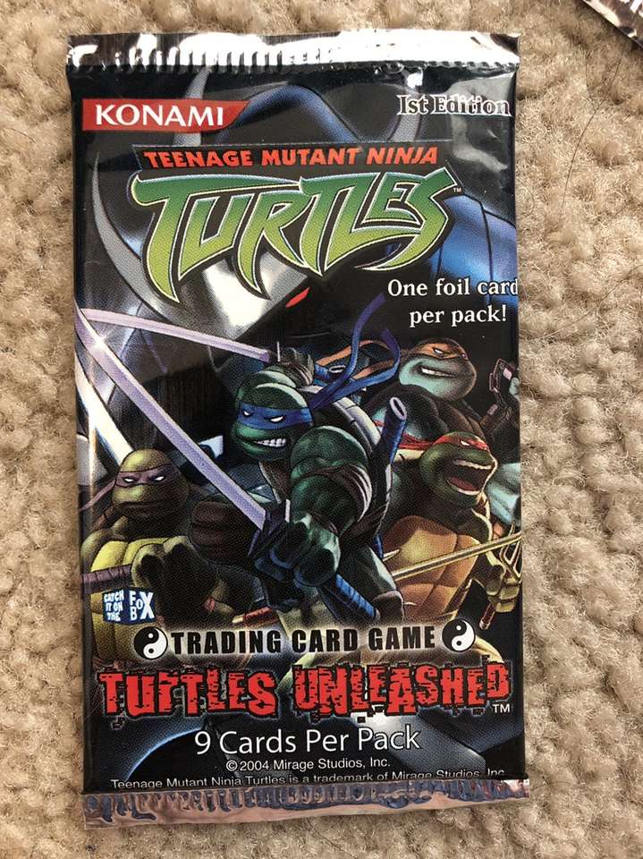 NINJA TURTLES TCG TURTLES UNLEASHED BOOSTER