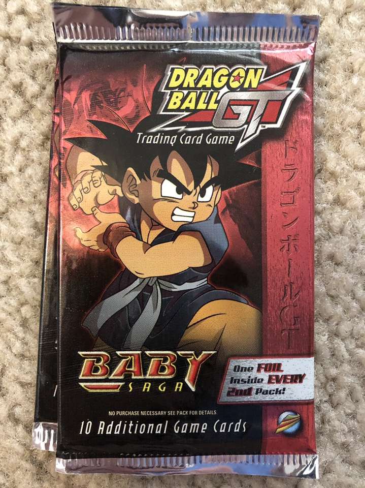 DRAGON BALL GT TCG BOOSTER PACKS