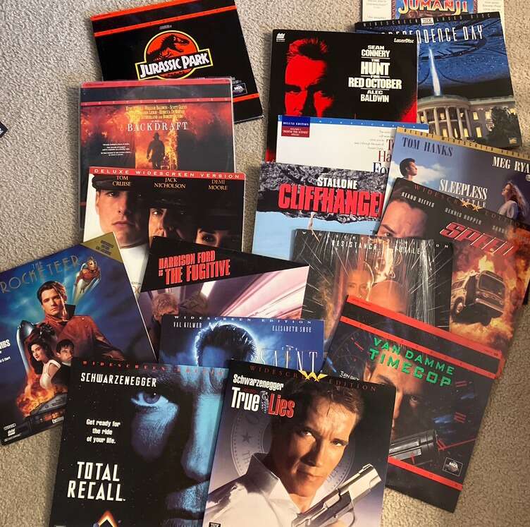 Laserdisc Movies $5 Each Laser Disc