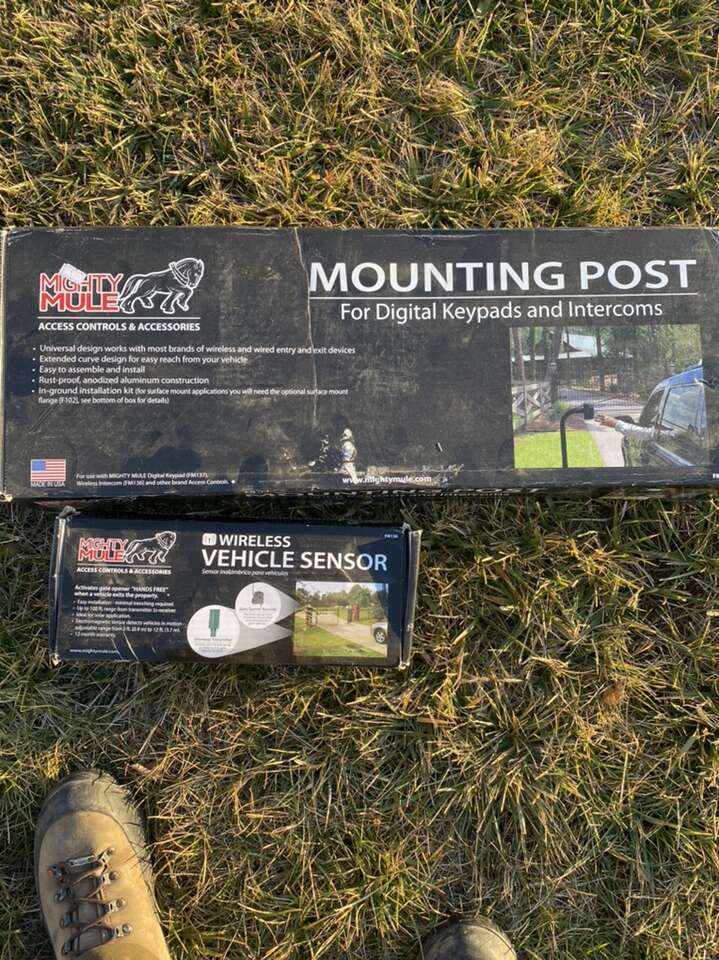 Mighty Mule Post And Wireless Vehicle Sensor