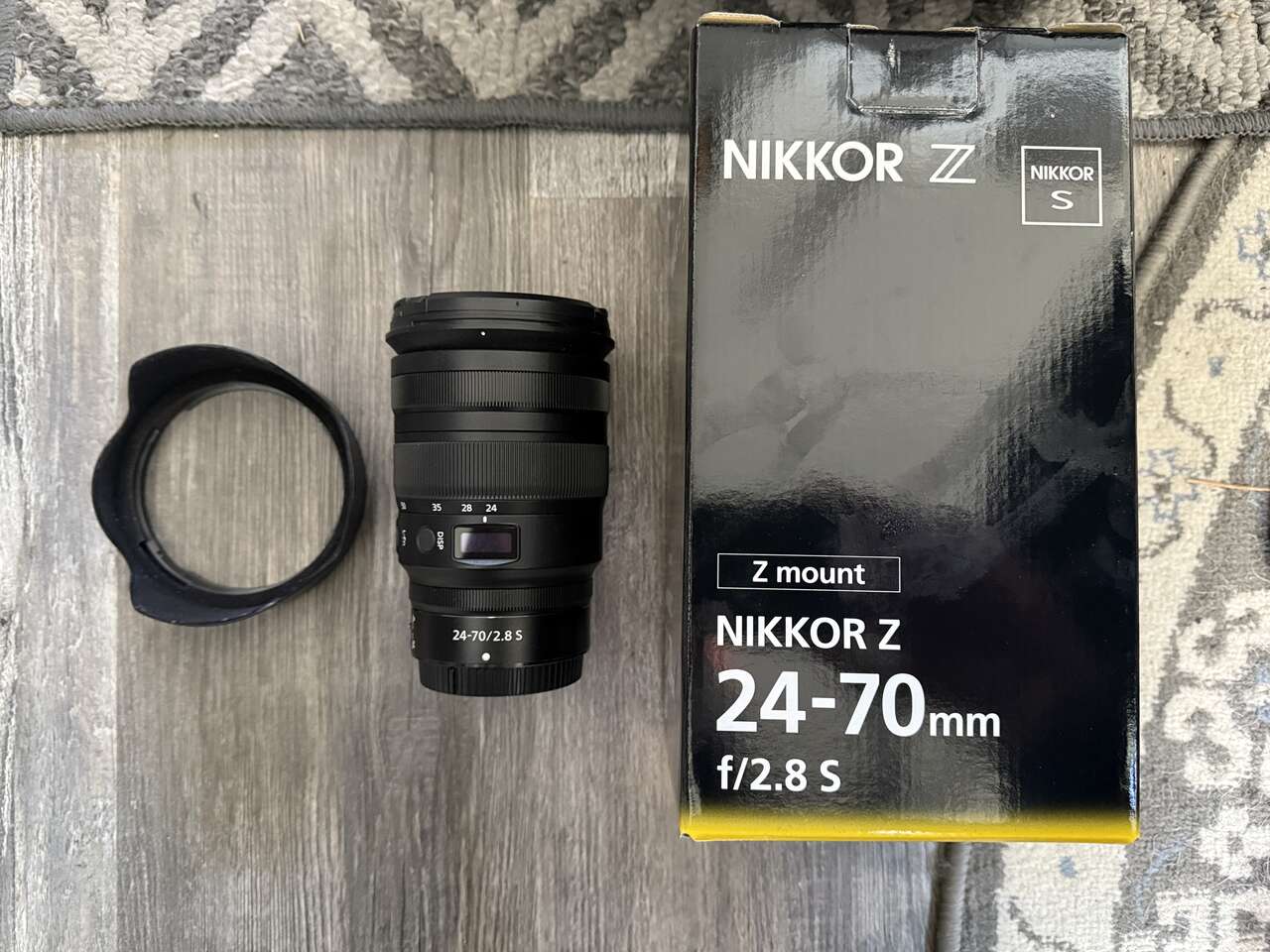 Nikon Z 24-70mm f/2.8 S Lens – Like New Condition