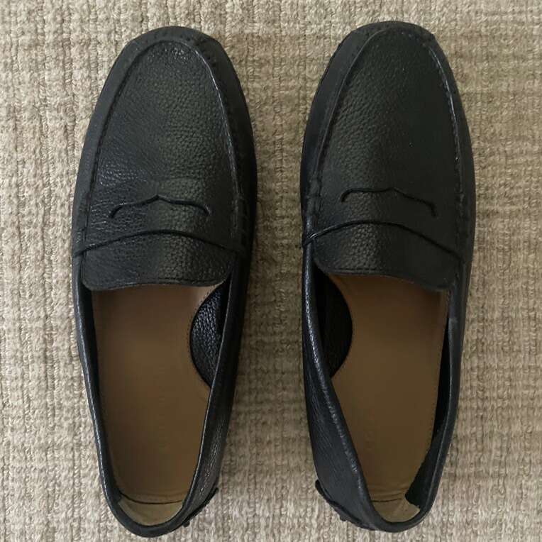 Cole Haan Pebbled Penny Loafer Moccasin