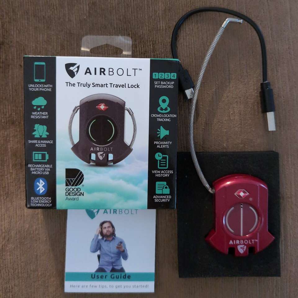 AirBolt Smart Travel Lock