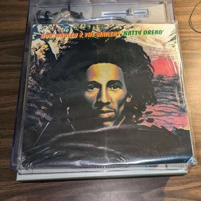 Multiple Vinyl Record Bob Marley Natty Dread