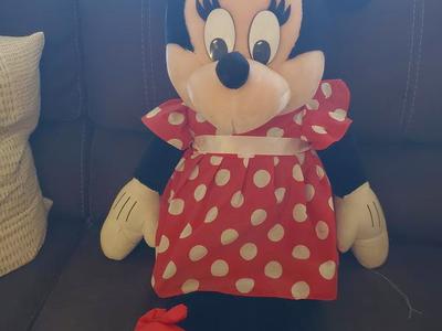 DARLING 3 1/2 FT. TALL MINNIE MOUSE FROM DISNEYLAND