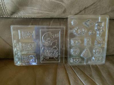 BRAND NEW EASTER/CHRISTMAS CHOCOLATE MOLD SET. $15 FOR BOTH.