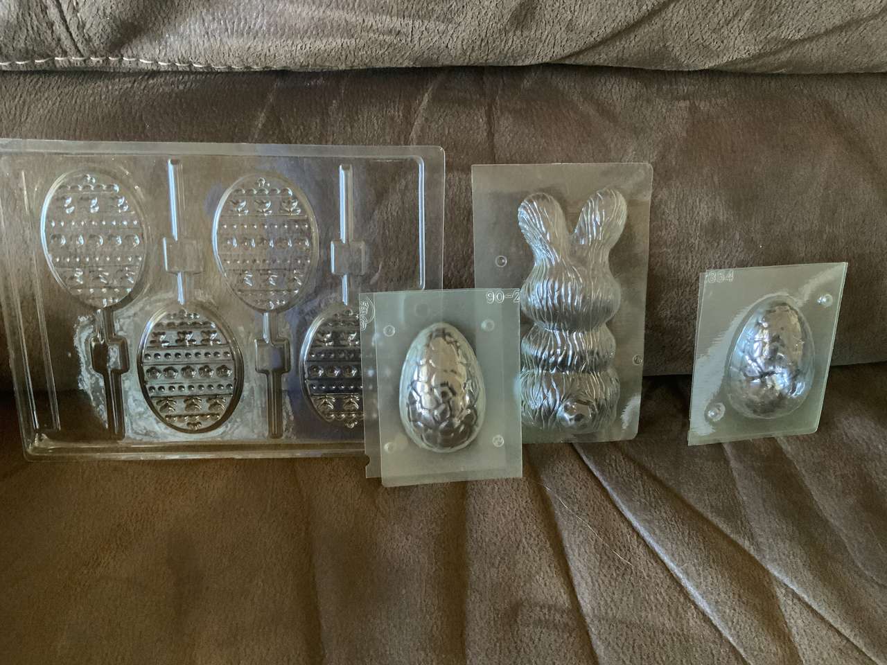 BRAND NEW EASTER CHOCOLATE MOLDS. $20 FOR ALL.