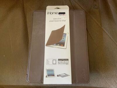 BRAND NEW IPAD EXECUTIVE SMART COVER. FITS: IPAD GEN. 2,3,4. COLOR: BROWN. CASH/VENMO ONLY