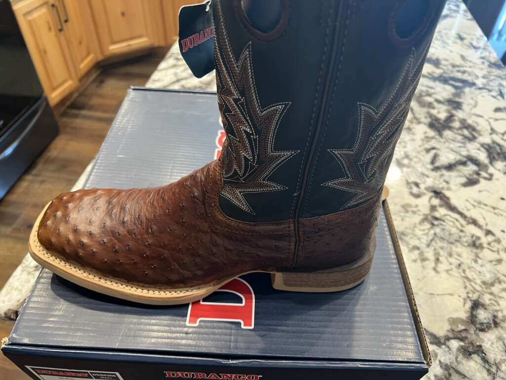 Brand New Ostrich Boots Size 13