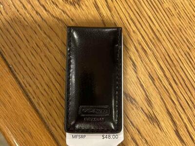 Authentic Coach Brand Money Clip