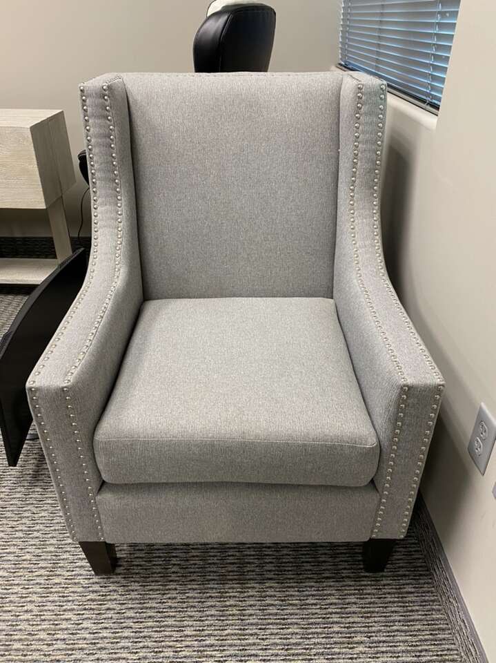 Two Fabric Chairs Furniture