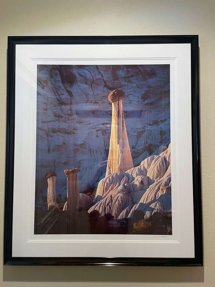 Michael Fatali "Stone Temples" authentic cibachrome 24x30